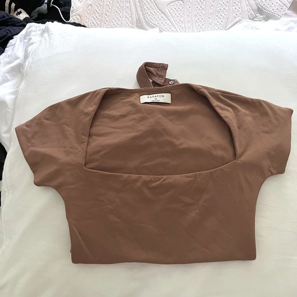 Aritzia Mauve Body Suit - Never Worn XS - Picture 2 of 3